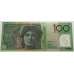 AUSTRALIA 1998 . ONE HUNDRED 100 DOLLARS BANKNOTE . EVANS/MacFARLANE . LAST PREFIX CF98